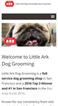 Mobile Screenshot of littlearkgrooming.com